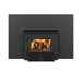 Century Heating Cw2900 Wood Insert Cb00022 In White Background Front View With Flames