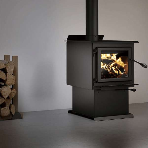 Century Heating Fw3200 Wood Stove Cb00023 In Lifestyle Set Up