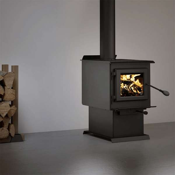 Century Heating S250 Wood Stove Cb00025 In Lifestyle Set Up
