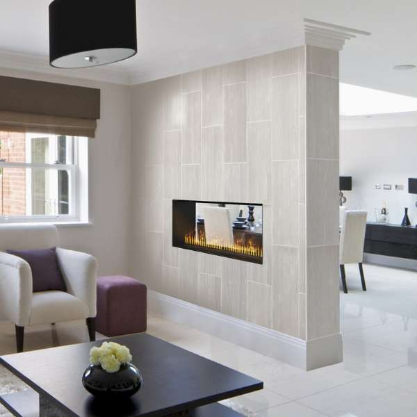 Dimplex Opti Myst_ Pro 1000 Built In Electric Firebox Installed In Living Room Sample Set Up