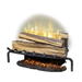 Dimplex Revillusion_ 25_ Electric Fireplace Fresh Cut Log Set W_ Ashmat On A White Background