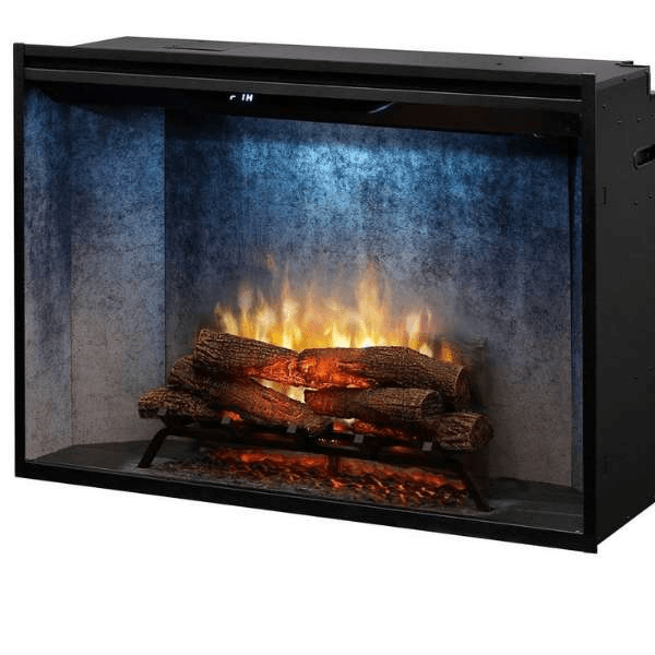 Dimplex Revillusion 42 Built-In Electric Fireplace - Weathered Concr