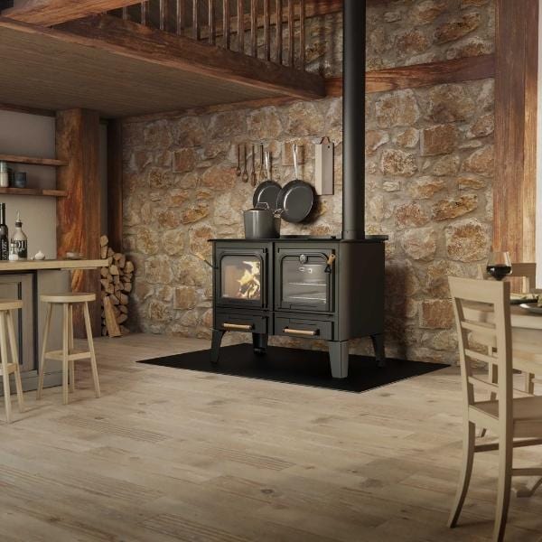 Drolet Chic-Choc Wood Burning Cookstove DB04820 l Fire Pit Surplus