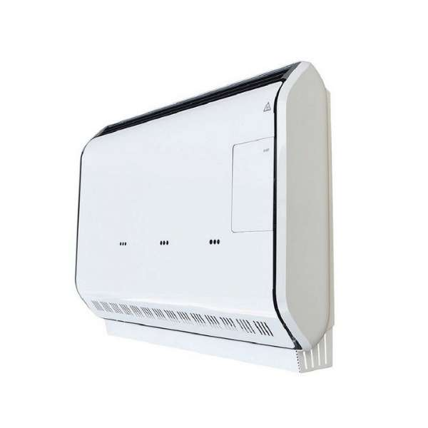Drolet Dv45 Wall Mounted Gas Room Heater Dg04905k In White Background Side View