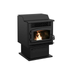 Drolet Eco 55 St Pellet Stove Dp00071 In White Background Side View