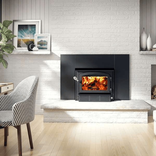 Drolet Escape 1500-I Wood Insert with Faceplate