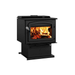 Drolet Escape 2100 Wood Stove Db03129 In White Background Side View
