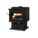 Drolet HT-3000 Wood Stove DB07300 In White Background Side View