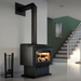Drolet HT-3000 Wood Stove DB07300 In Lifestyle Photo
