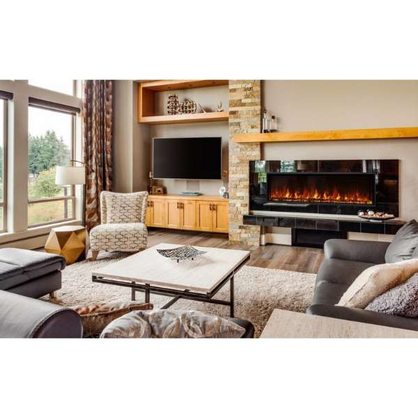 Ecosmart Electric Fireplace Installed In The Family Room