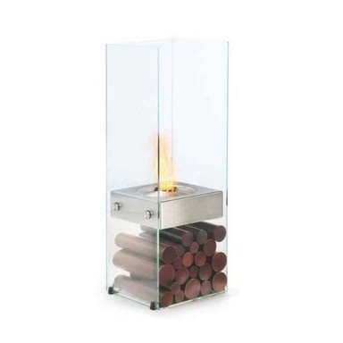    Ecosmart Fire Ghost Designer Fireplace On White Background