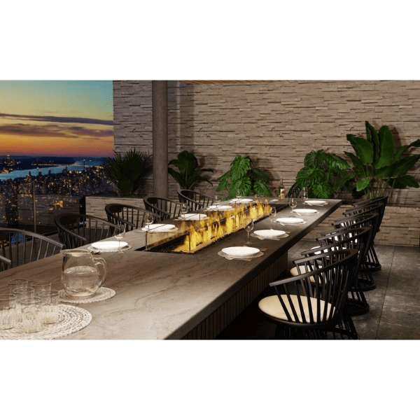 EcoSmart Fire Linear 130 Fire Pit Kit | Fire Pit Surplus