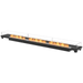    Ecosmart Fire Linear 130 In Color Black With Flame In White Background