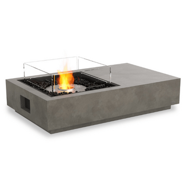  Ecosmart Fire Manhattan 50 In Natural Color With Flame In White Background
