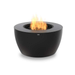 Ecosmart Fire Pod 40 Freestanding Fire Pit In Graphite On A White Background