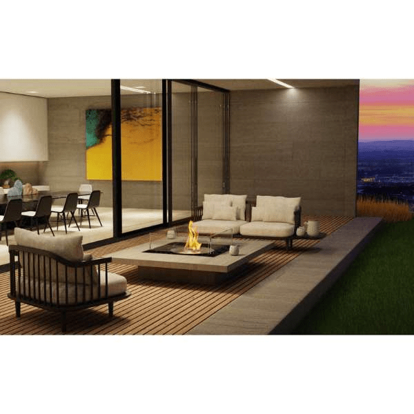 EcoSmart Fire Square 22 Fire Pit Kit | Fire Pit Surplus EcoSmart Fire Square 22 Fire Pit Kit | Fire Pit Surplus