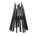    Ecosmart Fire Stix In Black Color With Flame On A White Background
