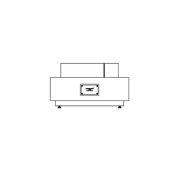    Ecosmart Martini 50 Fire Pit Table Technical Drawing Of Control Knob