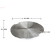 Elementi Boulder Fire Table Stainless Steel Lid Dimensions