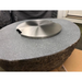 Elementi Boulder Fire Table With Stainless Steel Lid