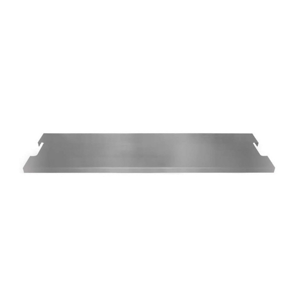 Elementi Granville Fire Table Stainless Steel Lid On A White Background