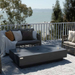 Elementi Plus Cannes Fire Table OFG416DG With Cover In Backyard Settings
