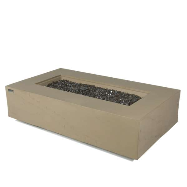 Elementi Plus Colorado Fire Table OFG410SY No Flame in White Background