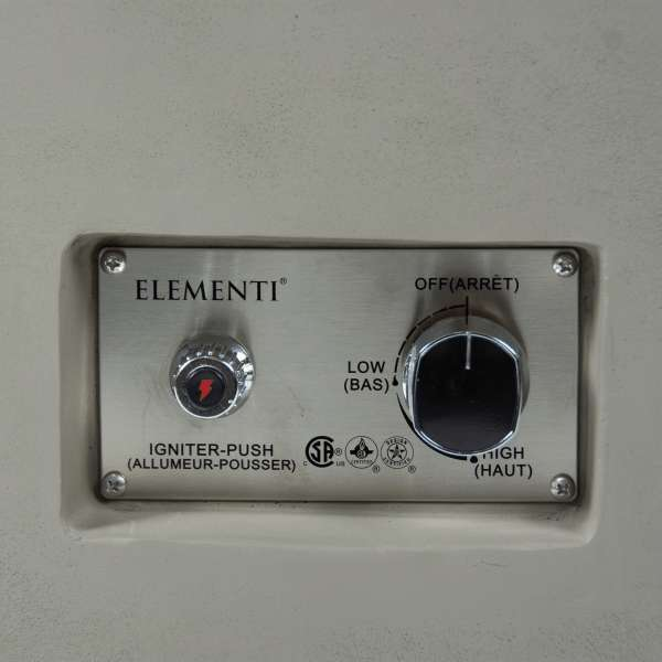 Elementi Plus Colosseo Fire Table OFG414LG Ignition