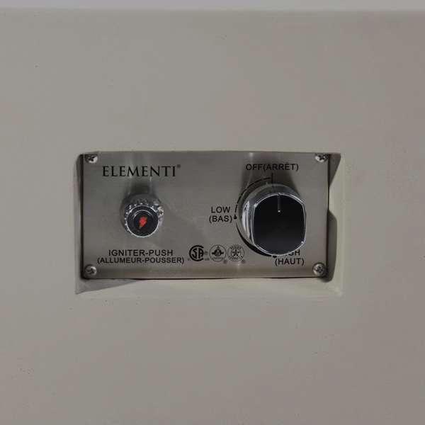 Elementi Plus Lucerne Fire Table OFG419LG Ignition