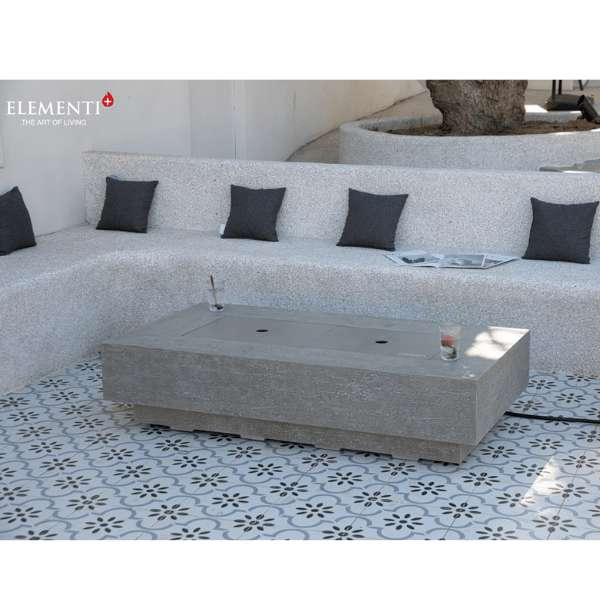 Elementi Plus Riviera Fire Table OFG415LG With Cover