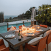 Elementi Sonoma Dining Table OFG201 By the Pool