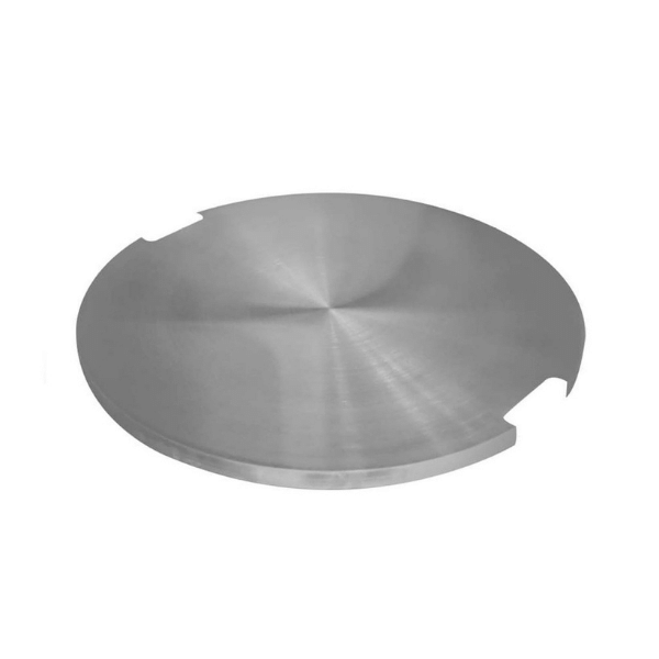     Elementi Stainless Steel Lid For Metropolis Fire Table On A White Background