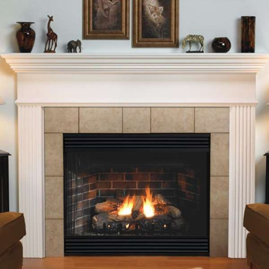 Empire Comfort Systems Ceramic Fiber Liner for Vail Fireplaces - Aged Brick