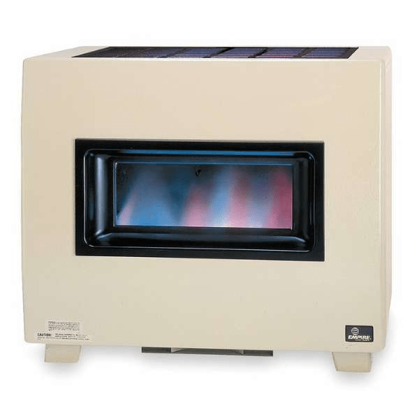 Empire Visual Flame Gas Room Heater l Fire Pit Surplus