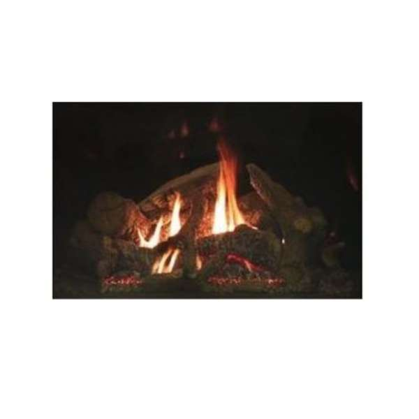 Empire Rushmore 50 Clean Face Direct Vent Gas Fireplace Birch Log Sample Photo