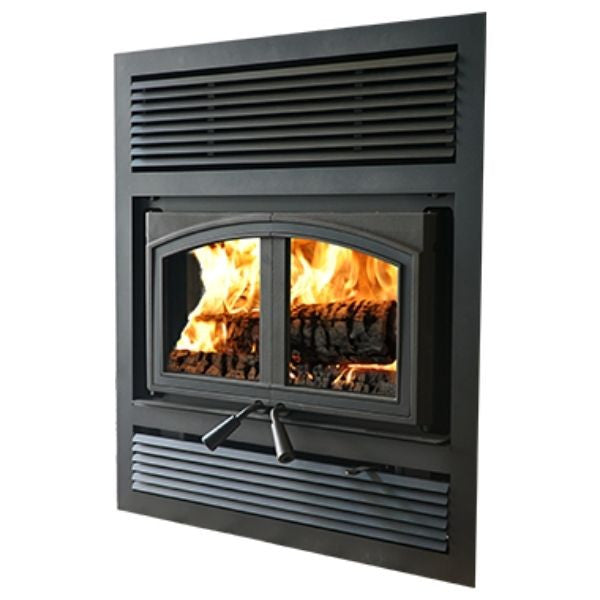 Empire St. Claire 3000 Wood Fireplace On White Background