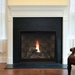Empire Tahoe Premium 36 Clean Face Direct Vent Gas Fireplace In Living Room Sample Set Up