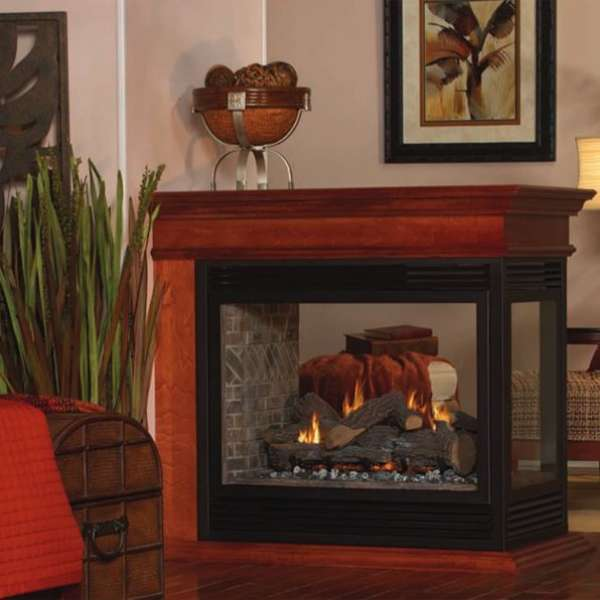  Deluxe 36 Direct-Vent NG Millivolt Fireplace : Home & Kitchen