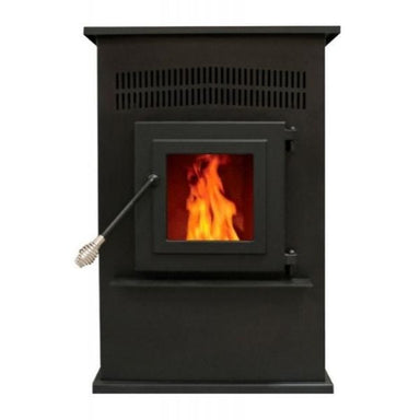 Englander 25 Cbpah Pellet Stove Esw0020_1 Front View In White Background