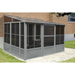 Gazebo Penguin Florence Add A Room 10 Ft. X 12 Ft. In Grey