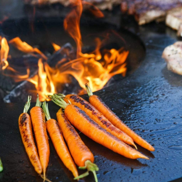 Grilled Carrots On The Arteflame Euro 40 Inch Grill Low Base