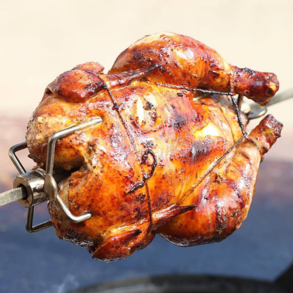     Grilled Turkey On Arteflame Rotisserie