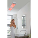     Heatscope_ Vision 3200w Radiant Heater In White Color Installed In The Bathroom Ceiling