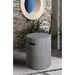     Modeno Propane Round Tank Cover In Grey On An Outdoor Set Up