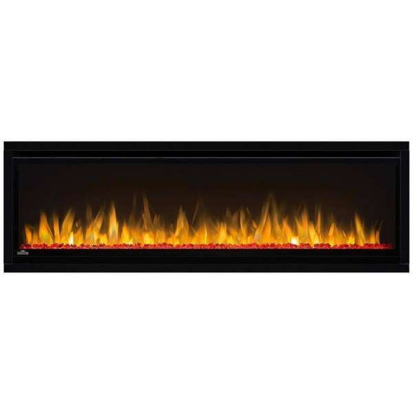 Napoleon Alluravision 50_ Wall Mount Electric Fireplace On A White Background