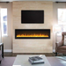 Napoleon Alluravision 60_ Slimline Wall Mount Electric Fireplace In A Living Room Sample Set Up