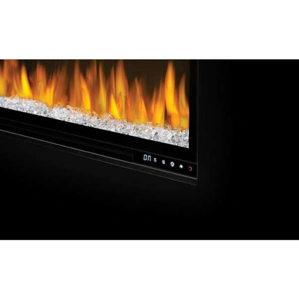 Napoleon Alluravision 60_ Slimline Wall Mount Electric Fireplace On A White Background
