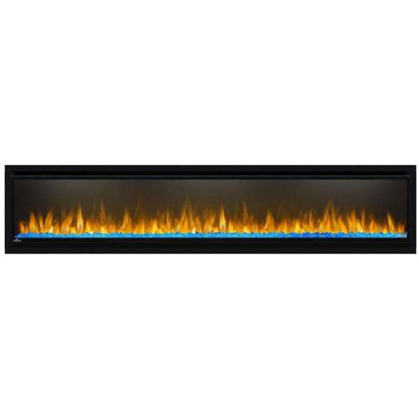 Napoleon Alluravision 74_ Wall Mount Electric Fireplace On A White Background