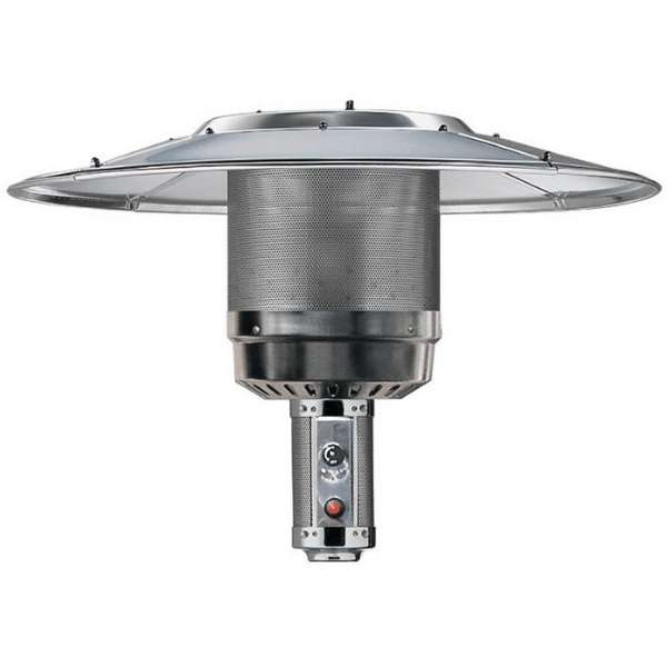 Parasol Schwank 10 Feet Commercial Patio Heater Head Photo With No Power On A White Background