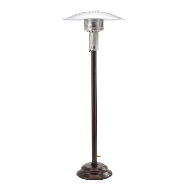 Patio Comfort Natural Gas Patio Heater   Antique Bronze Comfort Systems On A White Background